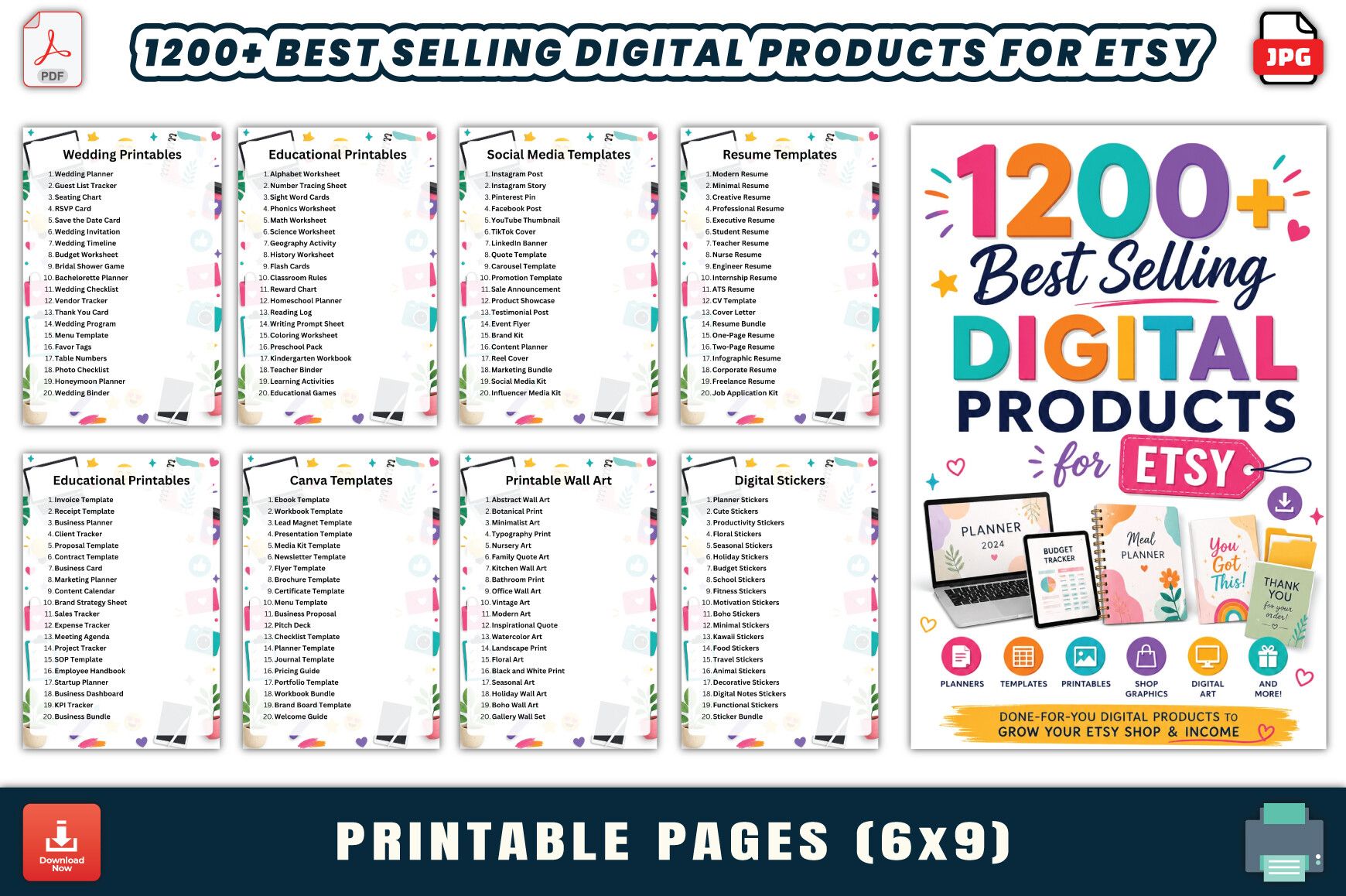 1200+ Best Selling Digital Products for