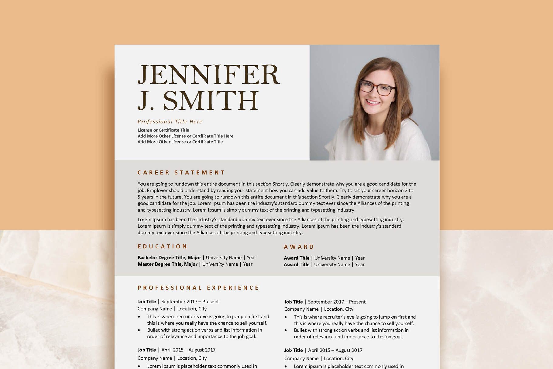 Professional Resume Template