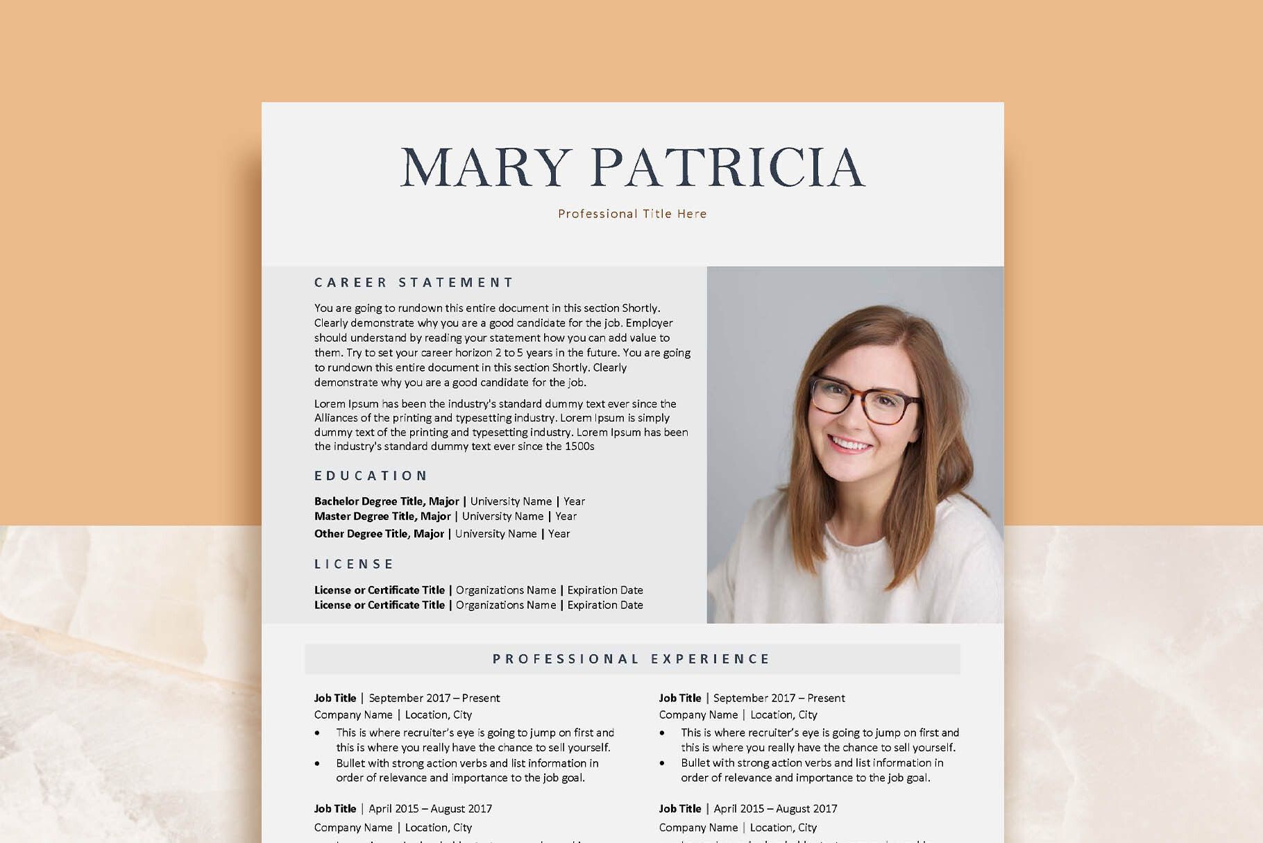 Executive Resume Template