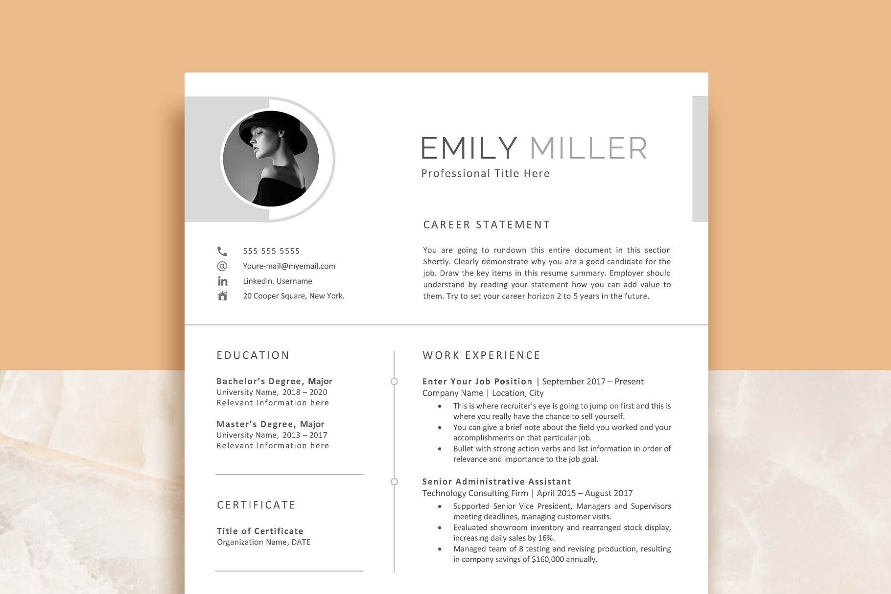 Creative Resume Template
