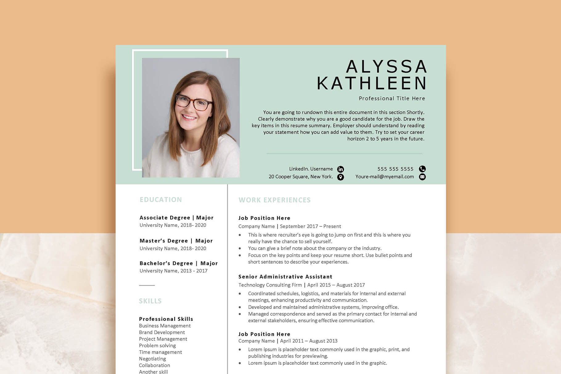 Creative Resume Template